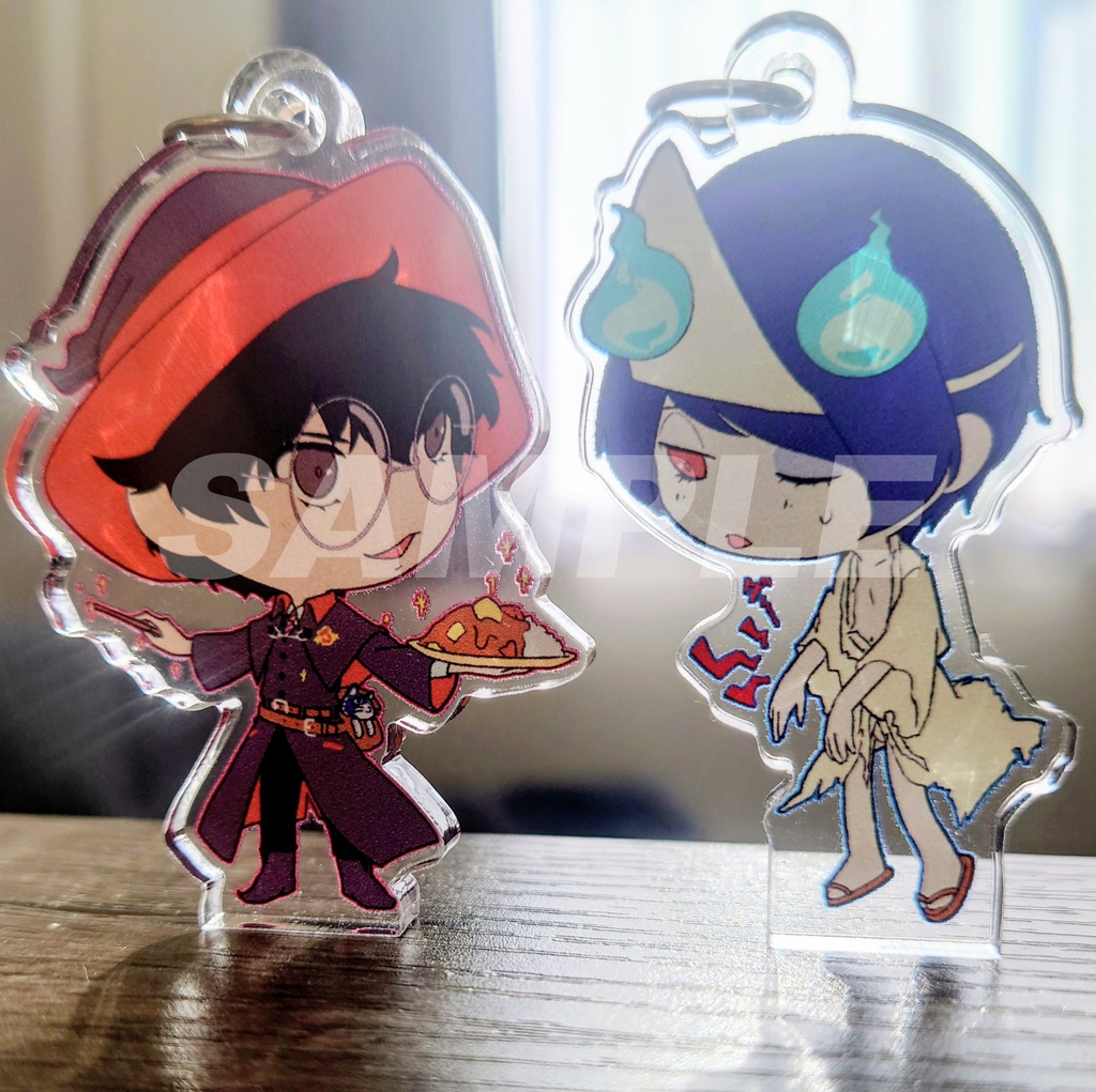 ペルソナ5ハロウィンコスチューム アクリルキーホルダー