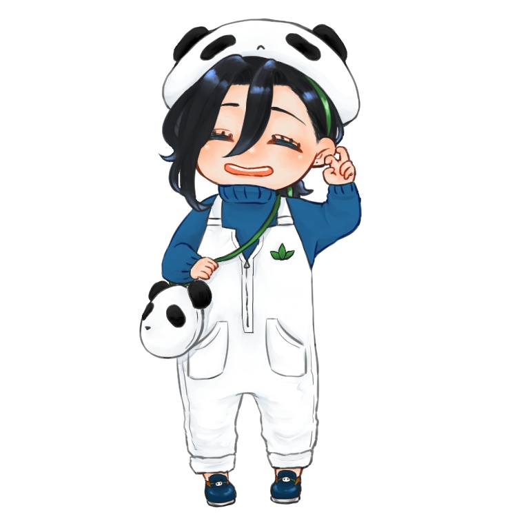 おでかけべび笹アクリルキーホルダー