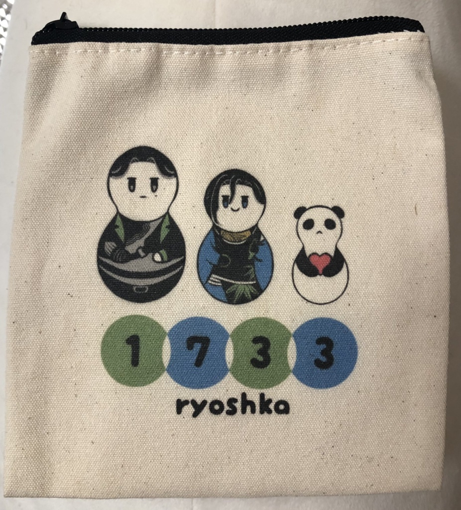 稲笹マトリョーシカポーチ