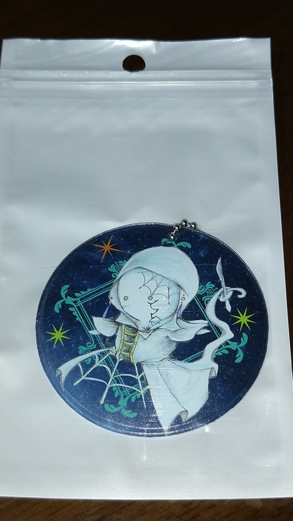 PVCキーホルダー(おばけ)