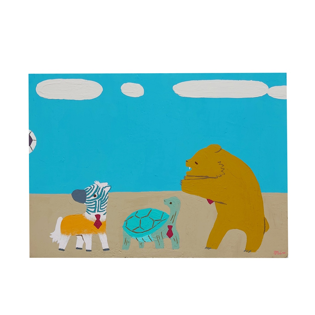 絶滅種シリーズ クアッガ ピンタゾウガメ ホラアナグマ 原画 Kuai商店 Booth