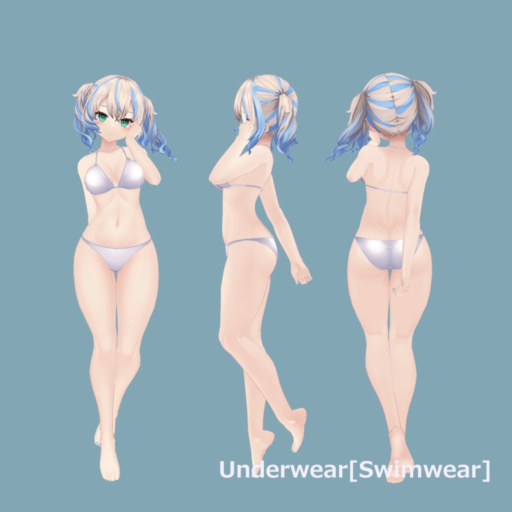 VRChat向け3Dモデル Acacia-アカシア-