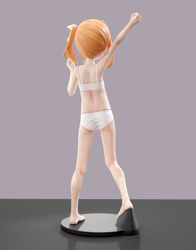 #04 素体 1/6 スケールフィギュア用 3Dモデル