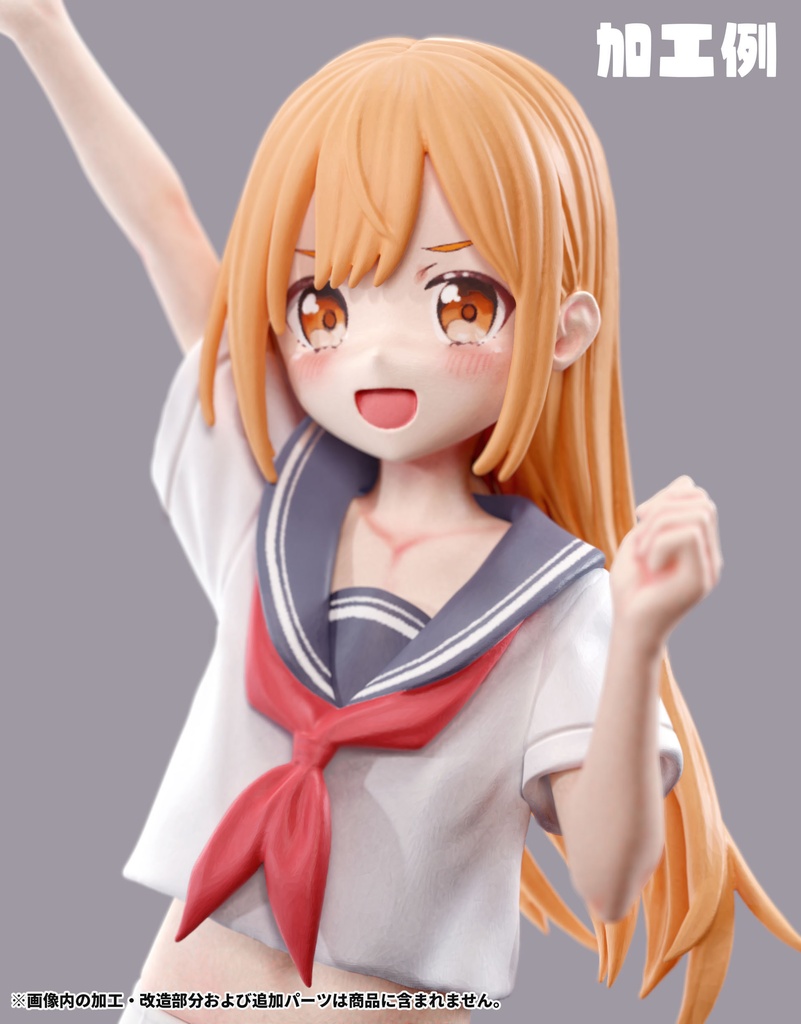 #04 素体 1/6 スケールフィギュア用 3Dモデル