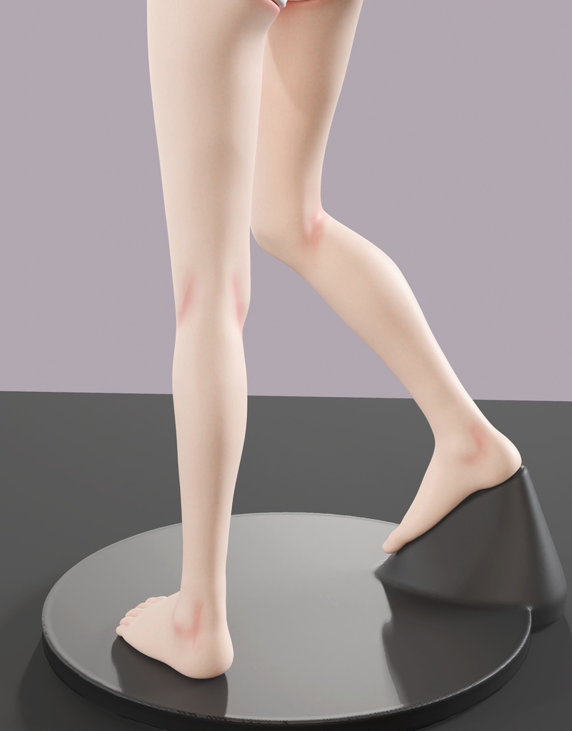 #04 素体 1/6 スケールフィギュア用 3Dモデル