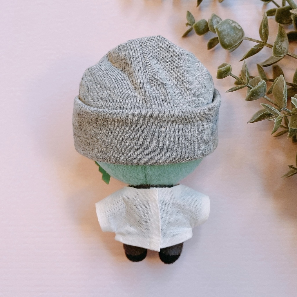 シンプルなニット帽 10cmぬい用