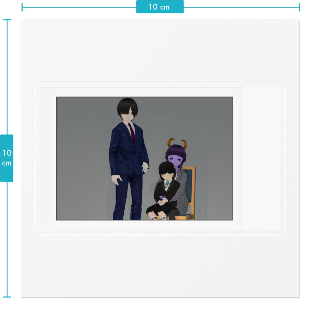 思い出ステッカー「家族写真」