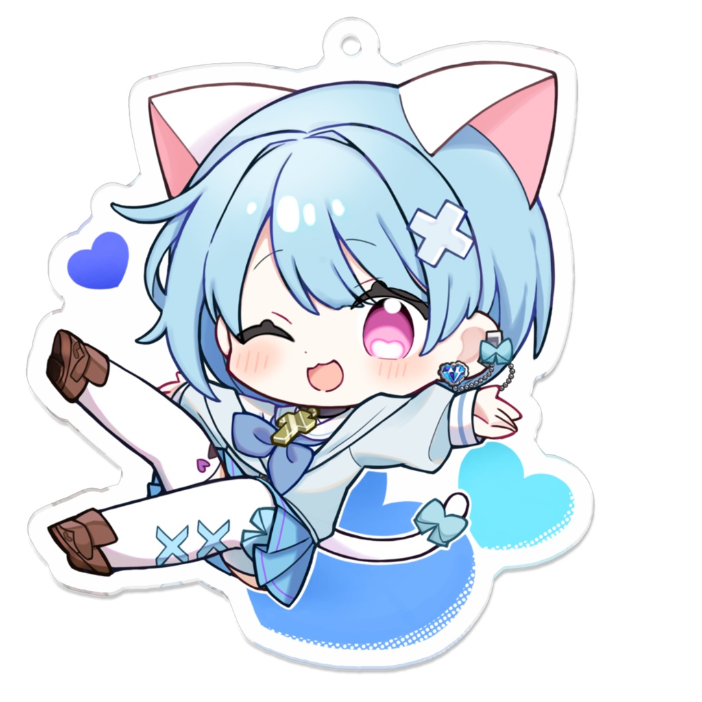 †❤︎愛がいっぱい！あろん アクリルキーホルダー†❤︎