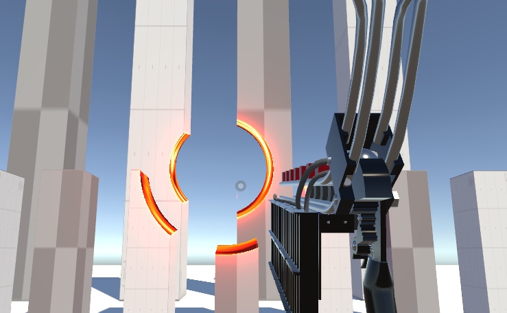 【VRChat】【Udon】夏休み自由工作レールガン