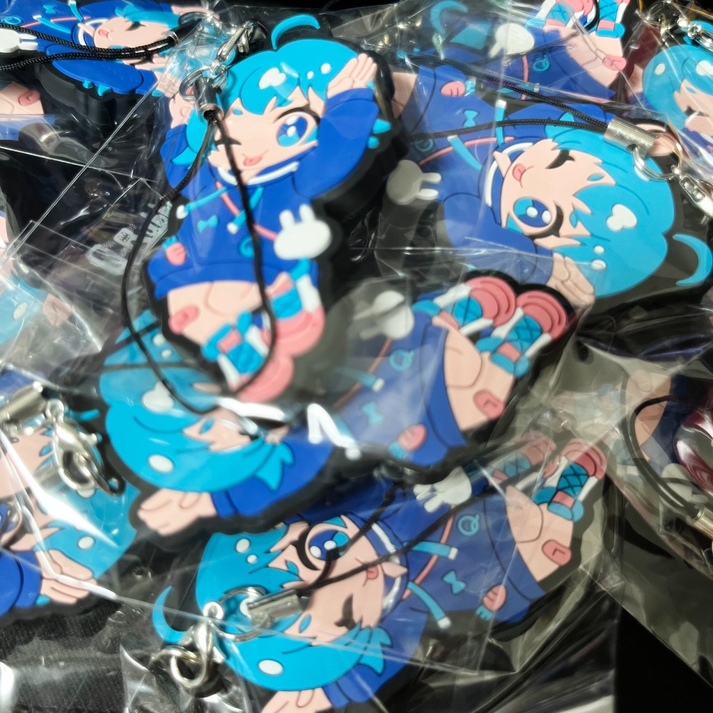 「きゅうらびちゃん」ラバーストラップ