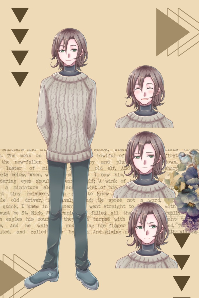 【無料・投げ銭】立ち絵素材集1