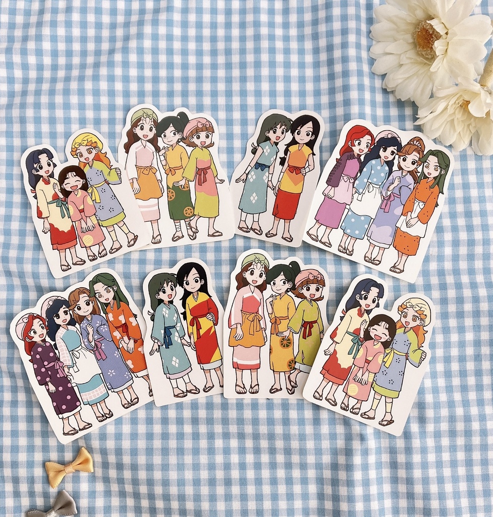 【くのたま】私服フレークシール