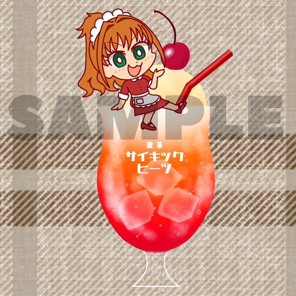 日野茜 レトロ喫茶アクリルスタンド