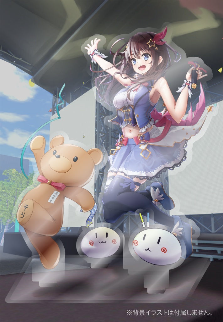 【C105】1歩前進★アクリルフィギュア