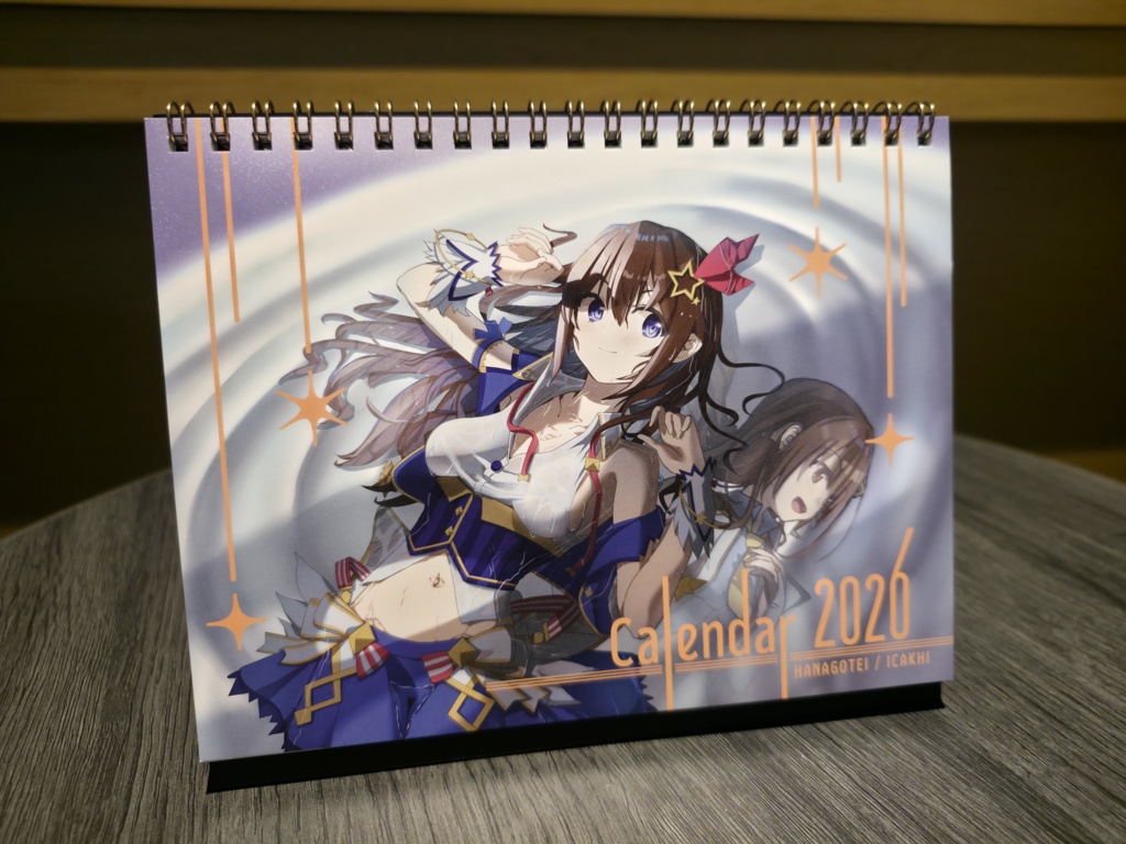 【C107新作】はなごてい2026カレンダー