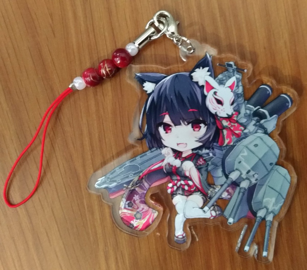 山城ちゃんアクリルストラップ