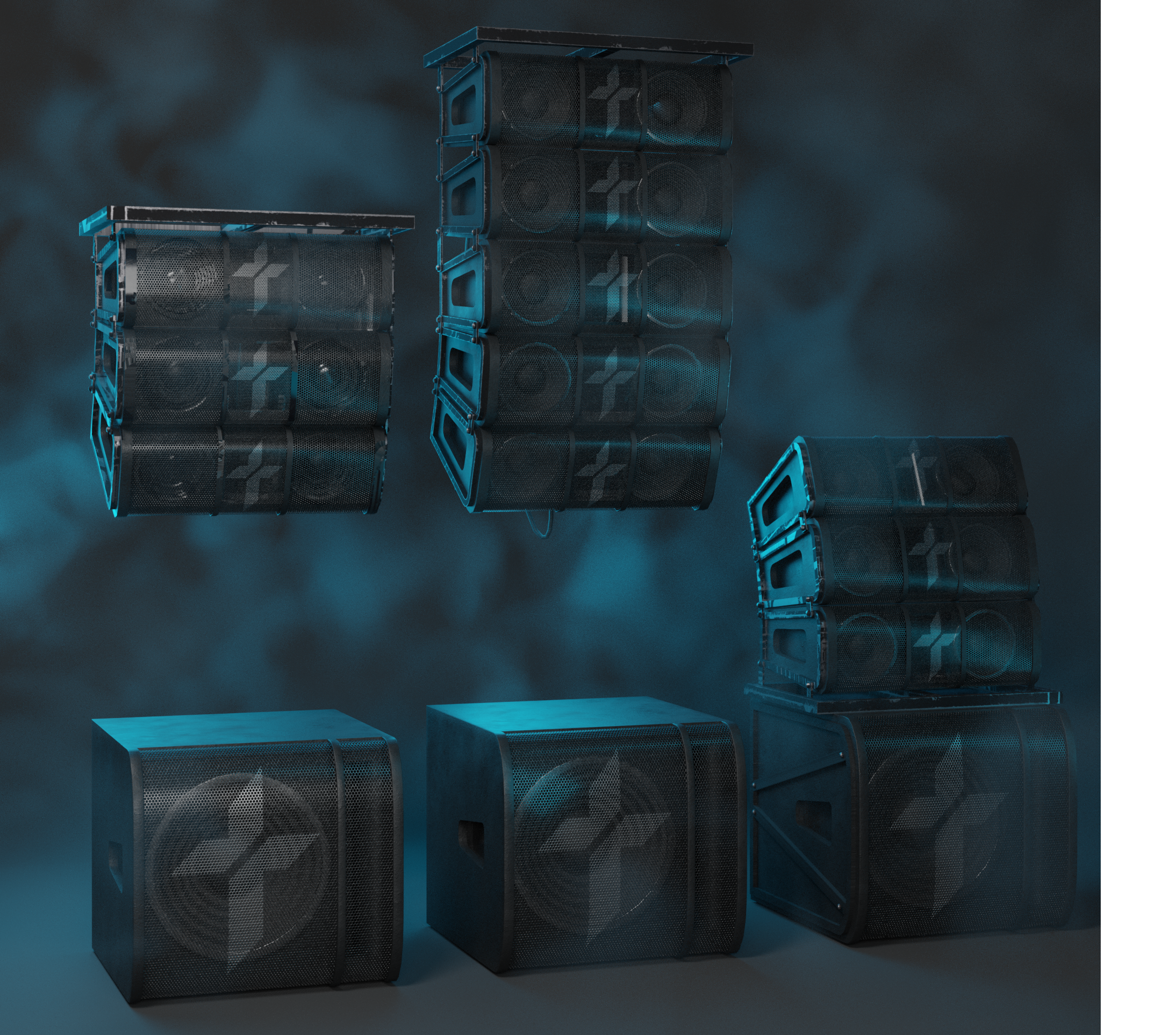 [FREE] Kryptonite's Array Soundsystem / Speakers - Kryptonite's Polygon ...