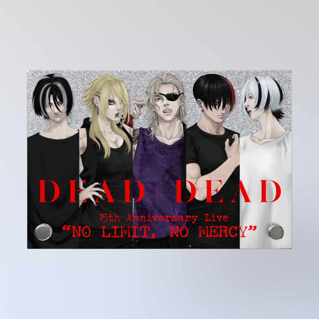 DEAD×DEAD 15th Anniversary "NO LIMIT,NO MERCY" アクリルフォトスタンド