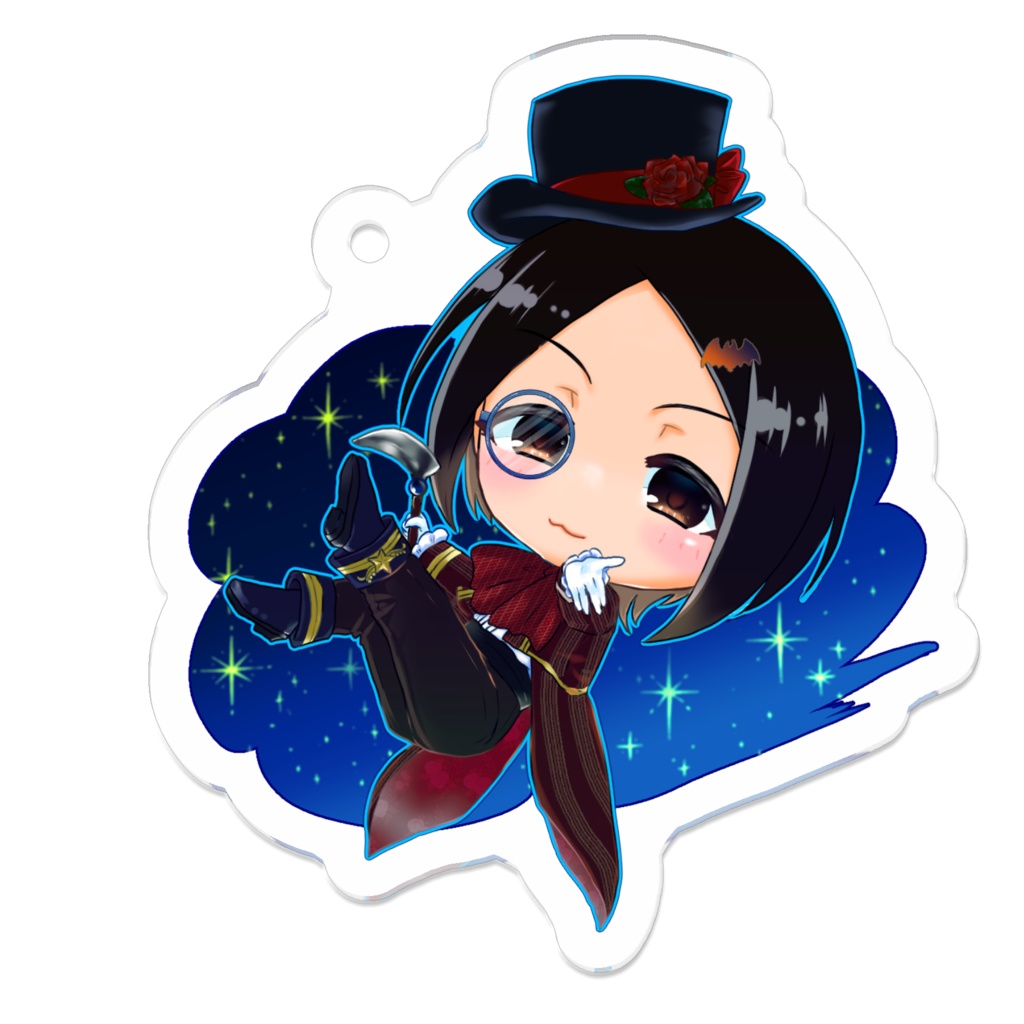 10月あいさんアクキー