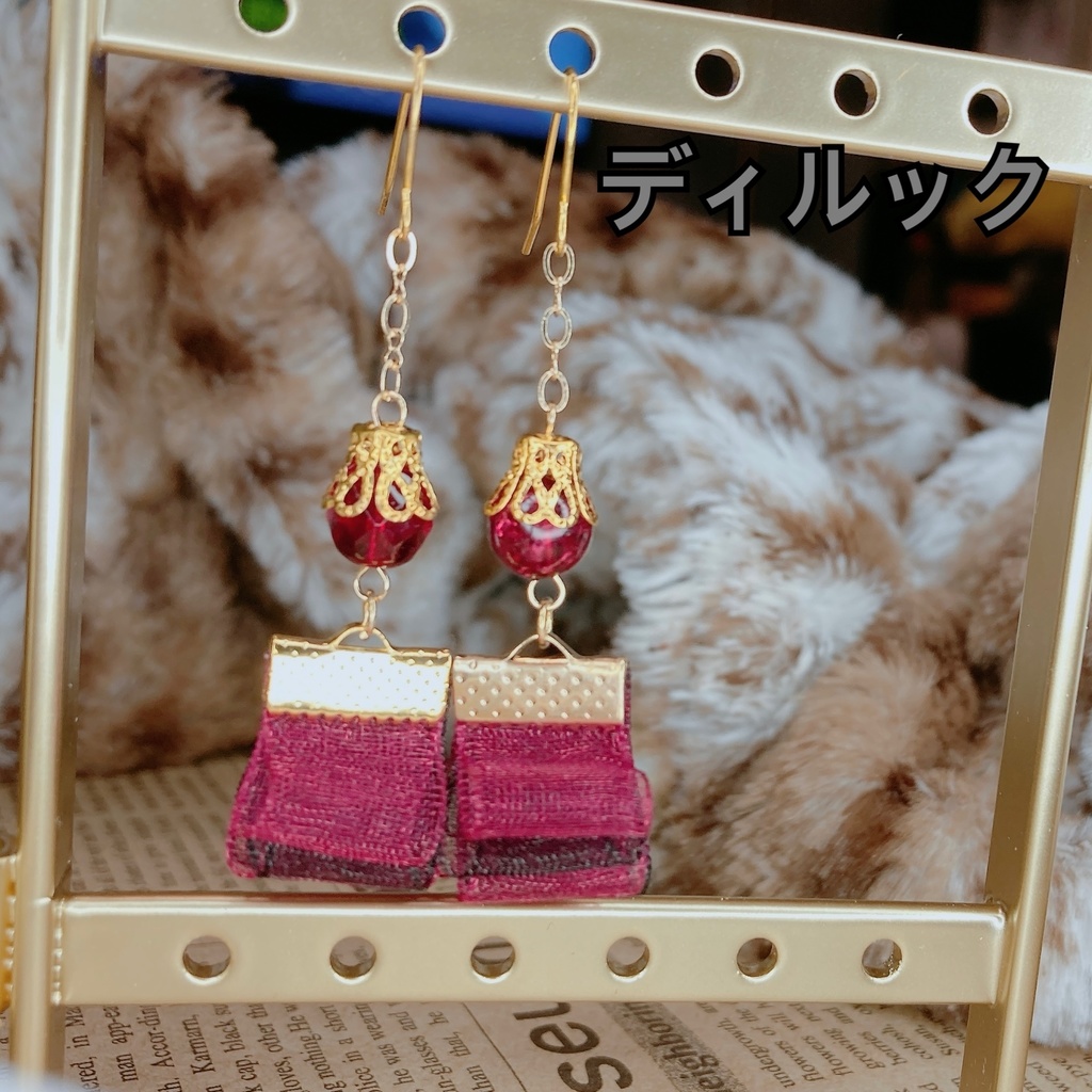 原神キャライメージ(ピアスorイヤリング)