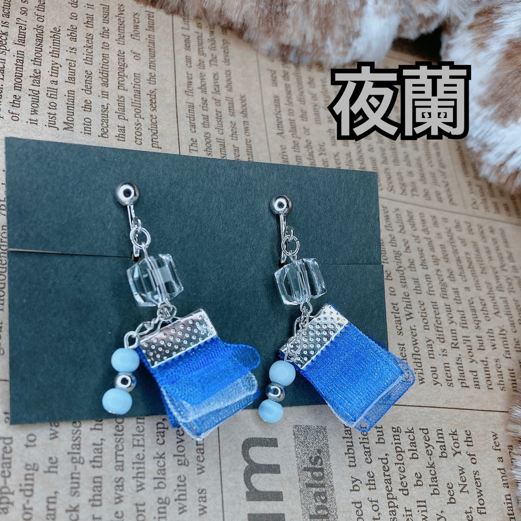 原神キャライメージ(ピアスorイヤリング)