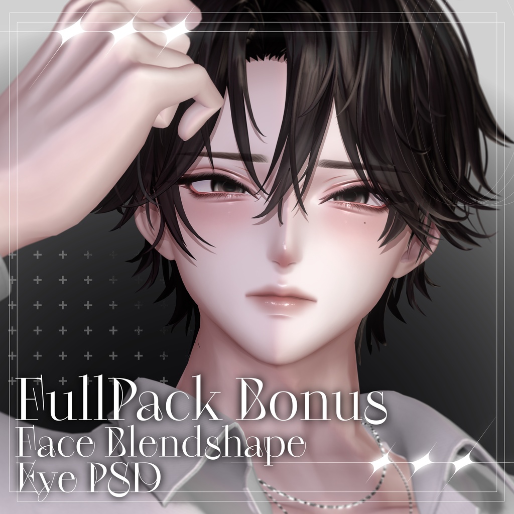 ✨SALE【Yuri/悠莉】 Eye&Make up&Body&Face BlendShape♰ Craven Texture SET ♰