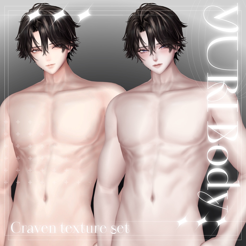 ✨SALE【Yuri/悠莉】 Eye&Make up&Body&Face BlendShape♰ Craven Texture SET ♰