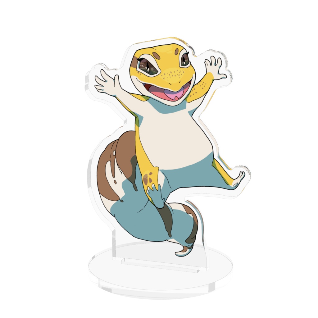 一周年記念イラストアクリルフィギュア