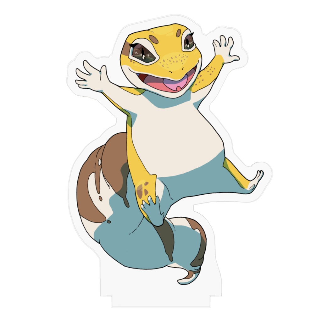 一周年記念イラストアクリルフィギュア