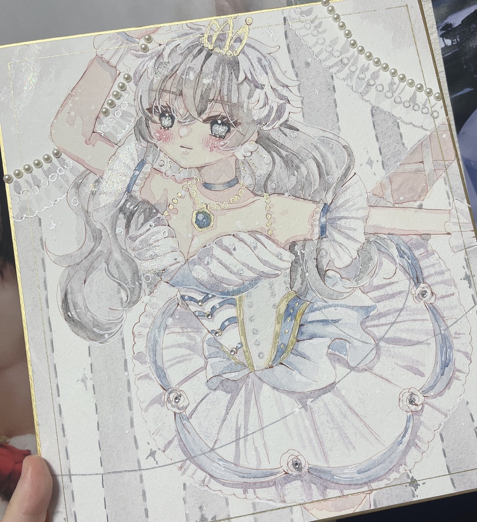 イラスト原画「バレリーナ」