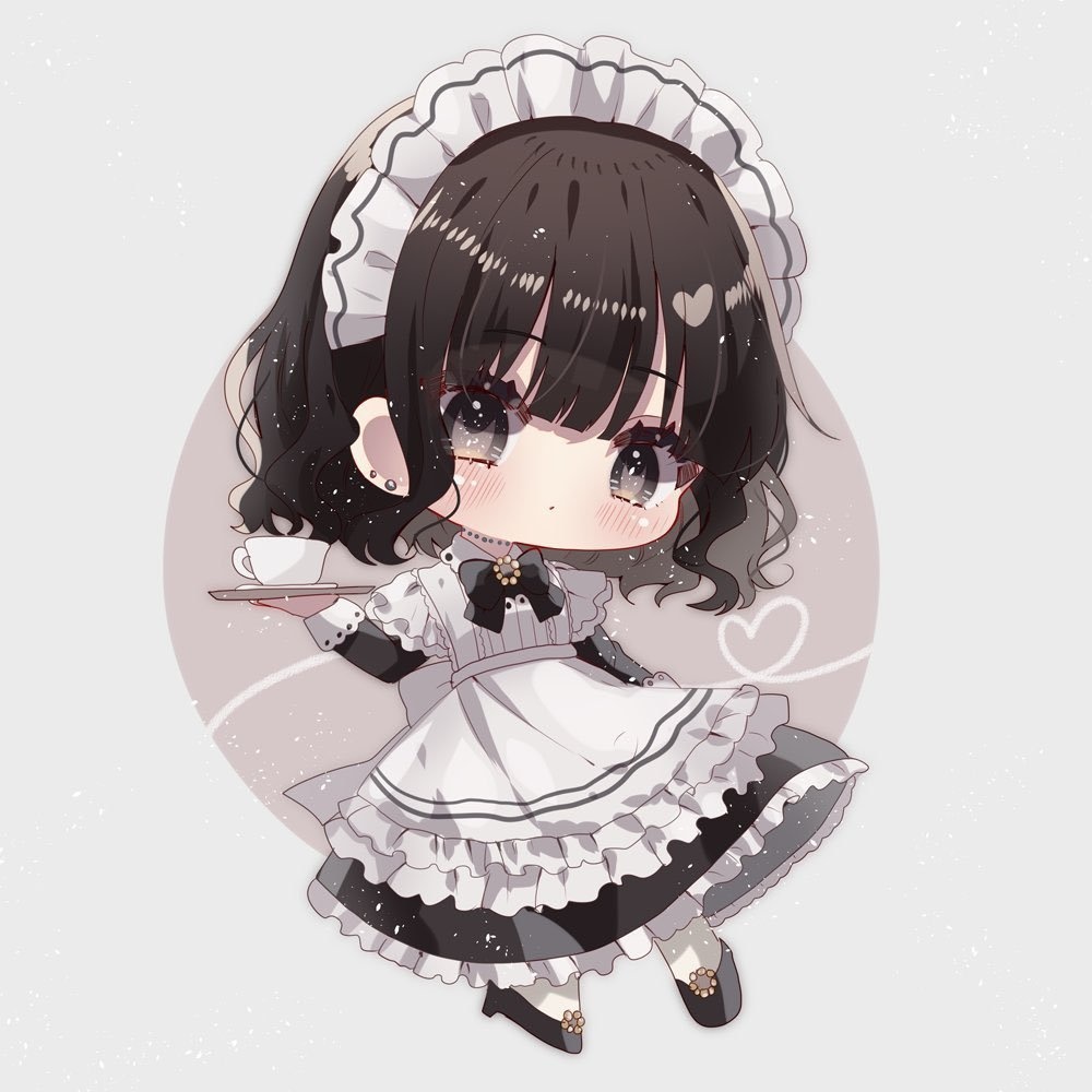 メイドさんアクキー