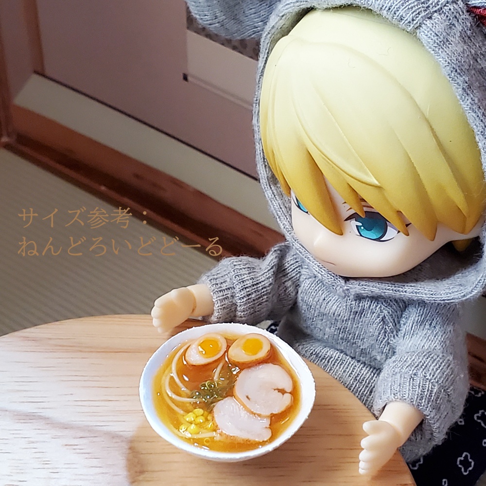 ★完売★【1/6スケール】味噌ラーメン(ミニチュアフード)