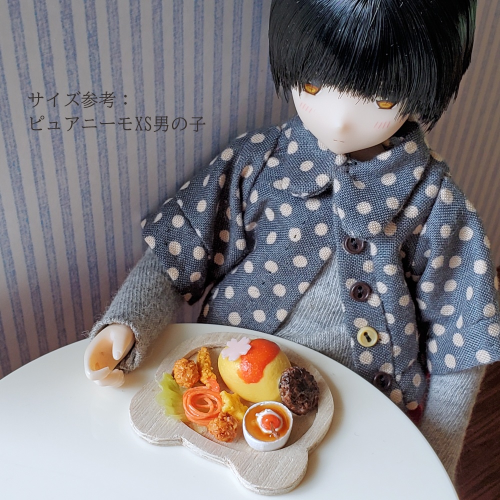 ★完売★【ミニチュア】お子様ランチ(フェイクフード)