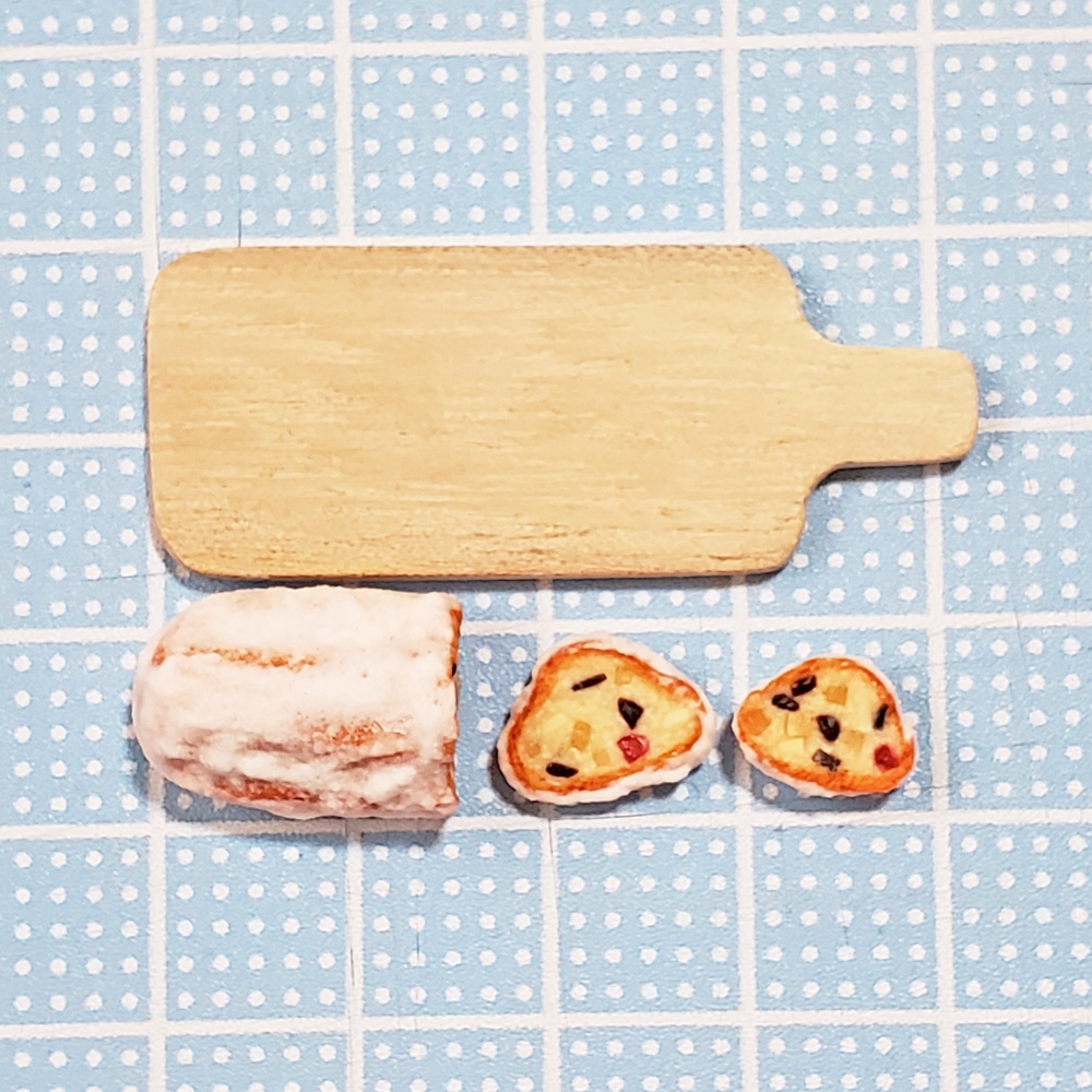 ★完売★【1/6スケール】シュトーレン(ミニチュアフード)