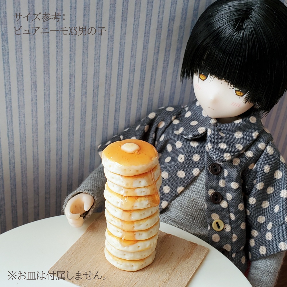 【ミニチュア】パンケーキタワー(フェイクフード)