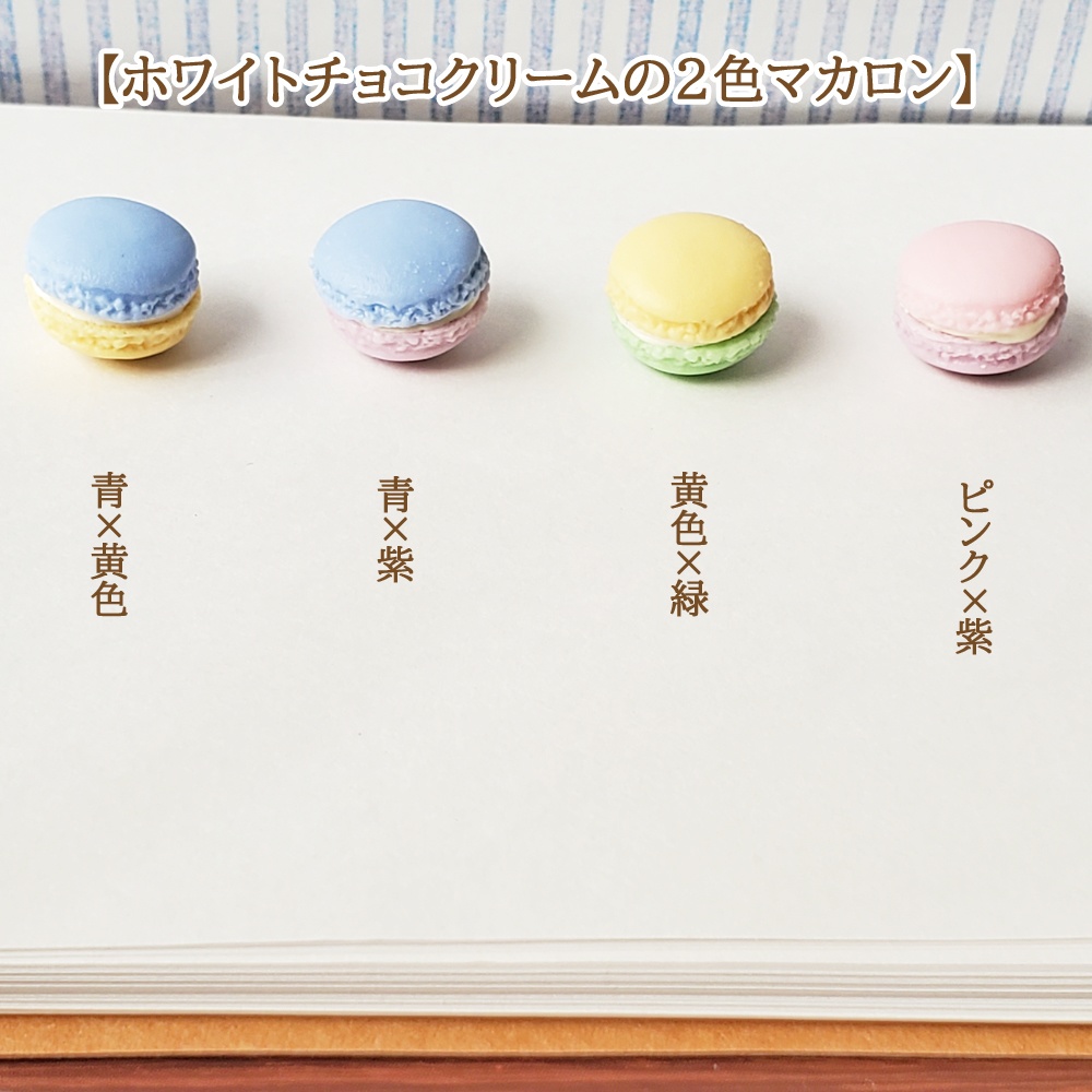 ★在庫セール★【在庫限り完売】2色マカロン (マグネットタイプ)