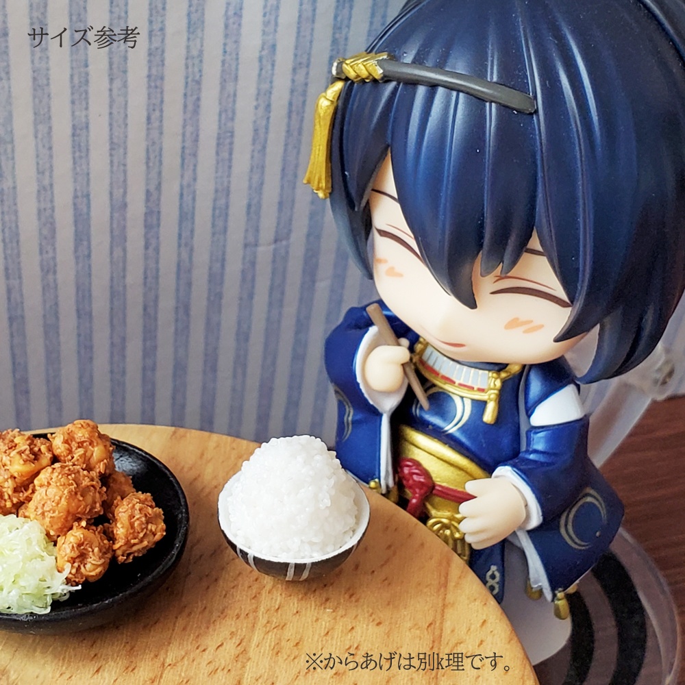 ★完売★【ミニチュア】山盛りご飯(フェイクフード)