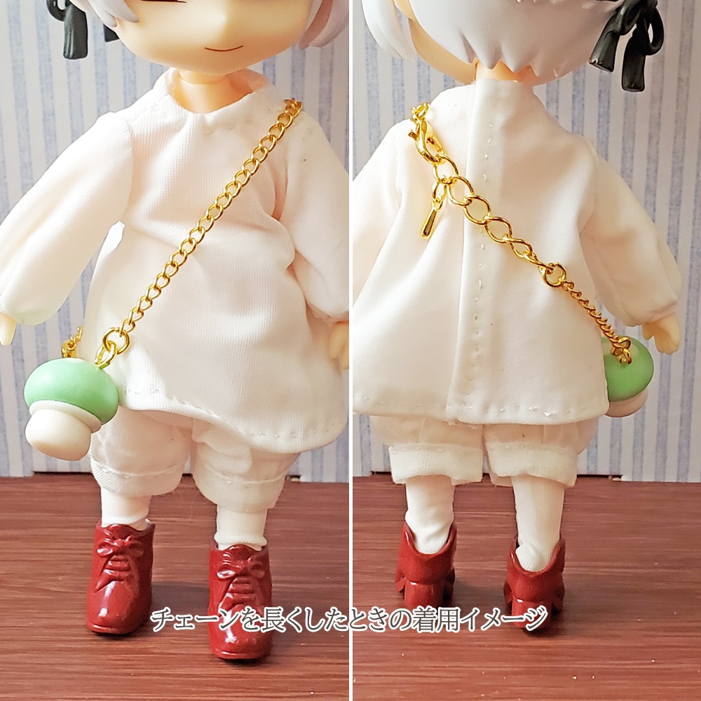 ★在庫セール★【在庫限り完売】ポシェット風アクセサリー『非常食 きのこ』