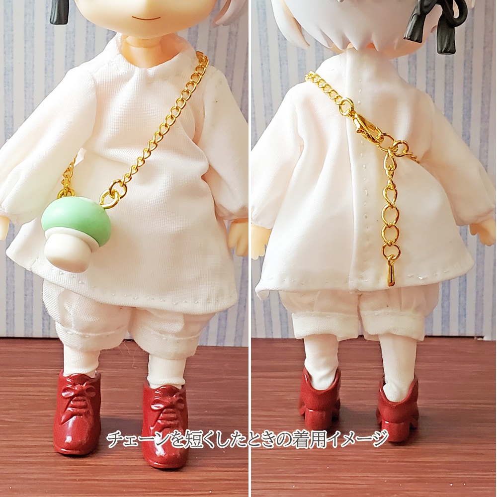 ★在庫セール★【在庫限り完売】ポシェット風アクセサリー『非常食 きのこ』