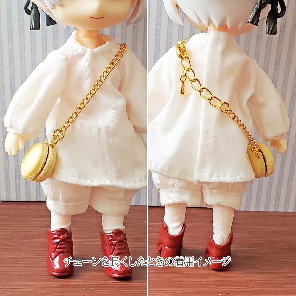 ★在庫セール★【在庫限り完売】ポシェット風アクセサリー『非常食マカロン』