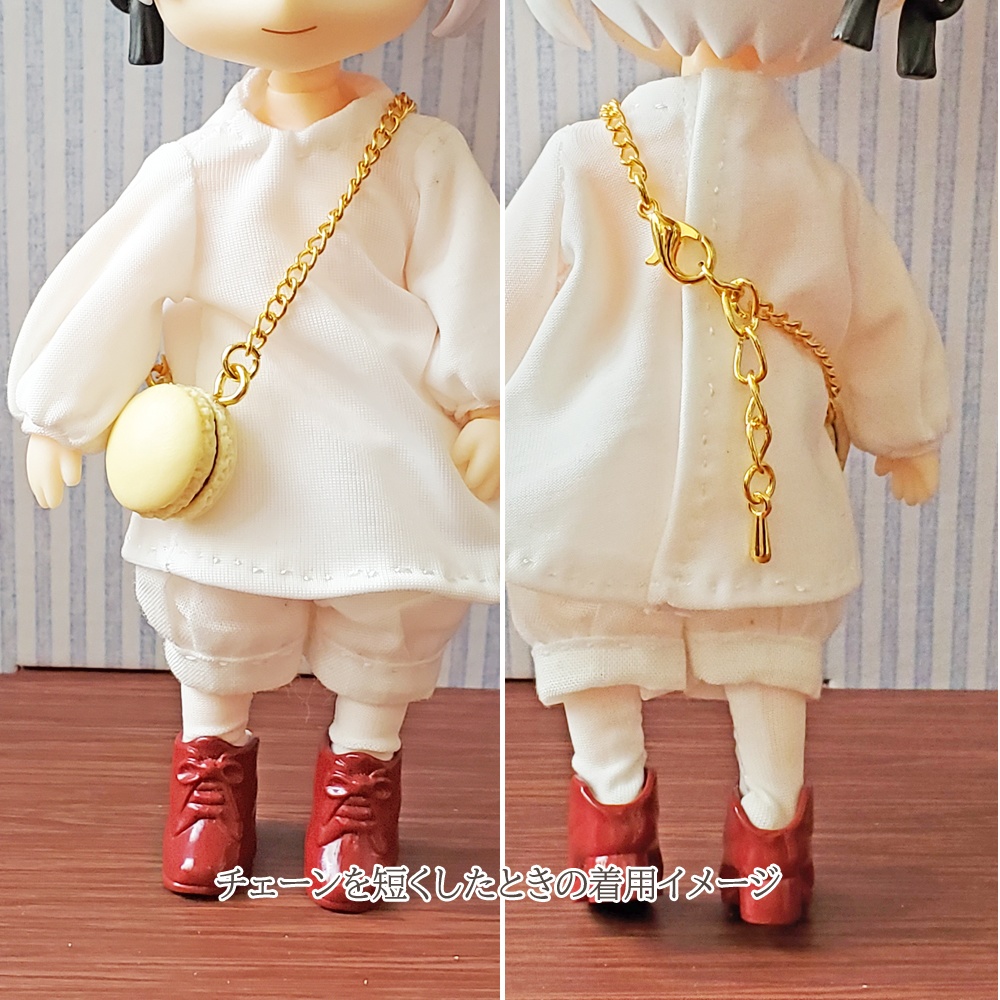 ★在庫セール★【在庫限り完売】ポシェット風アクセサリー『非常食マカロン』