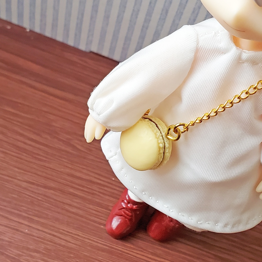 ★在庫セール★【在庫限り完売】ポシェット風アクセサリー『非常食マカロン』