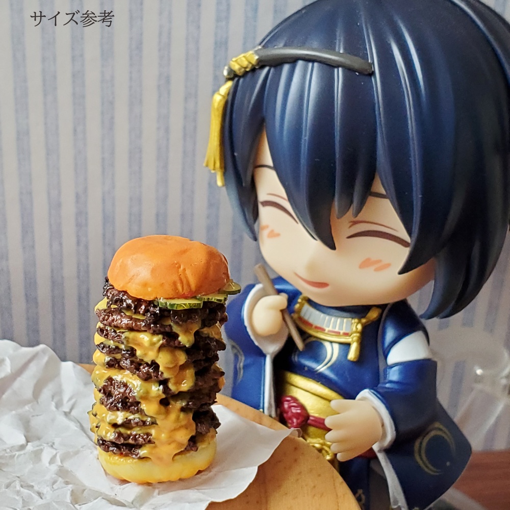 【ミニチュア】ハンバーガータワー(フェイクフード)