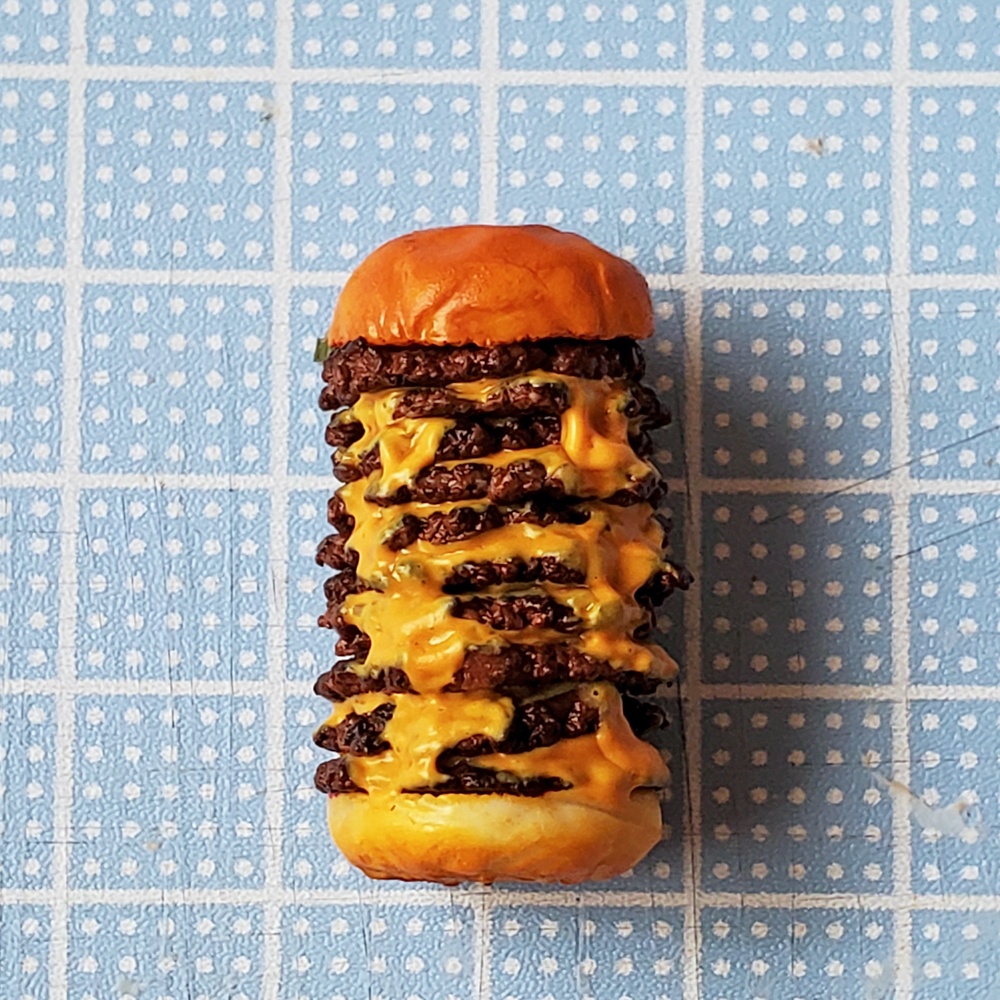 【ミニチュア】ハンバーガータワー(フェイクフード)