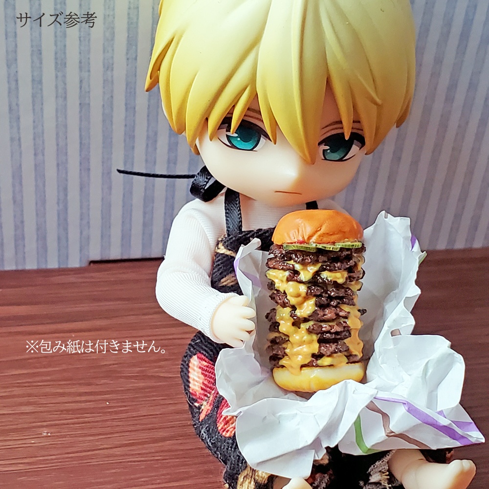 【ミニチュア】ハンバーガータワー(フェイクフード)