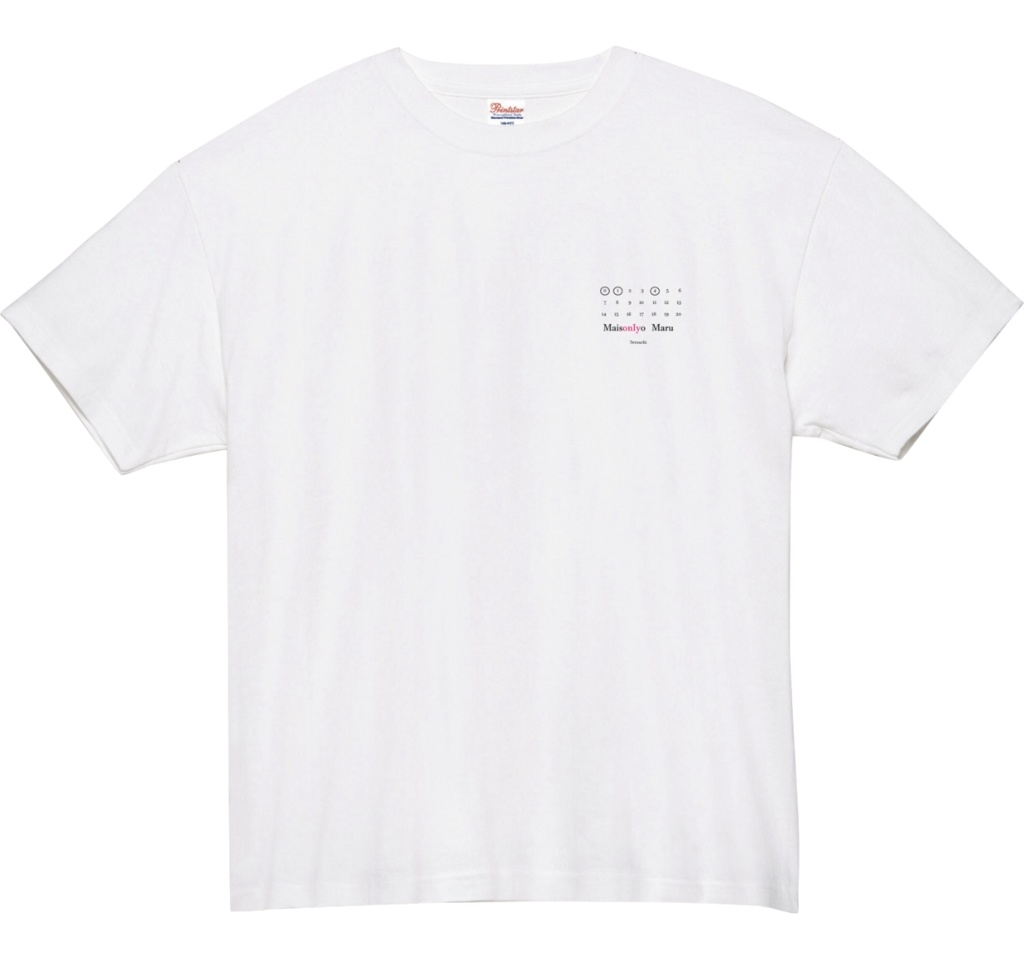 いよまるTシャツ/white
