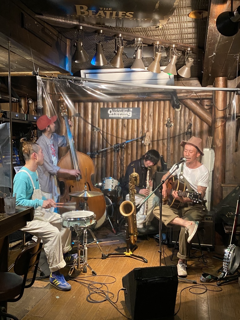 6.13  old bufferカルテット　投げ銭