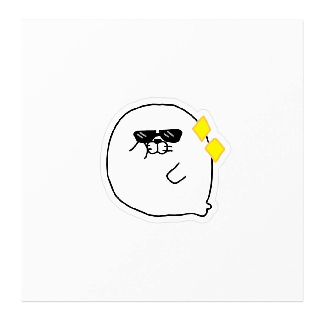 任務完了!あざらしステッカー