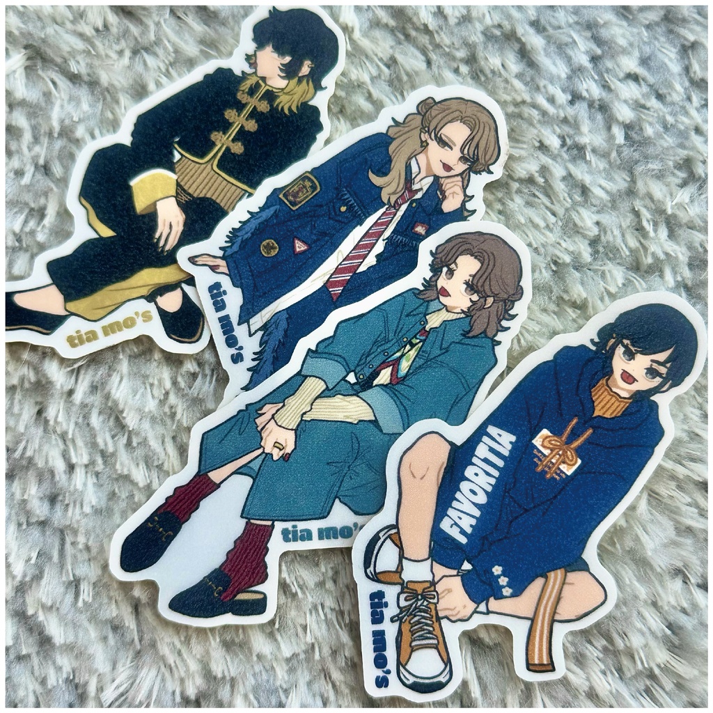 全身ステッカー