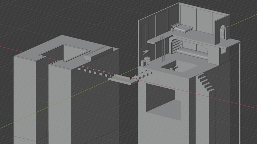 VRChat向けワールド「ニムロッドの箱庭」
